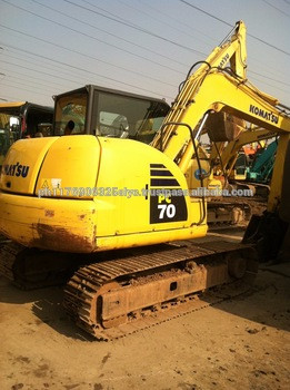 Used Komatsu PC70-8 Mini Excavator 7Ton /PC35MR PC40MR PC50MR PC55MR PC60-7 Small Excavator