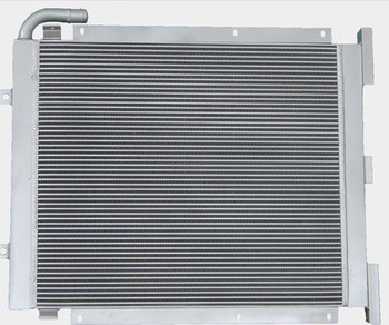 Brazed Aluminum PC220-6 hydraulic oil cooler for excavator