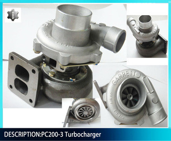 6137-82-8200 pc200-3 turbocharger excavator engine parts