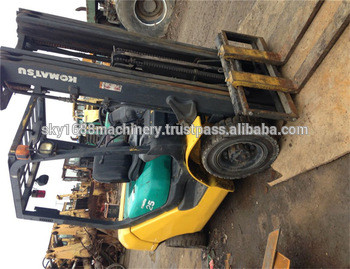 Japan komatsu FD25-16 forklift/ used 2.5t diesel original forklift for sale