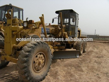 Used Komatsu GD605A motor grader for sale in Shanghai , used Komatsu motor grader