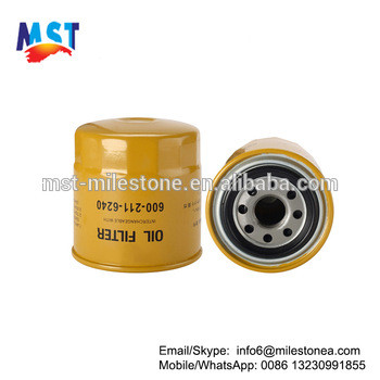 Diesel engine oil filter for excavator 600-211-6240