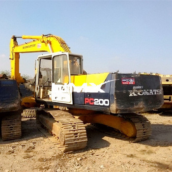 Used Komatsu PC200-5 Crawler Excavator For Sale Japan