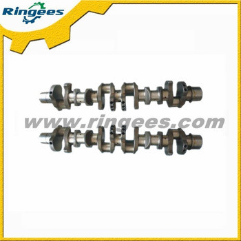 Excavator crankshaft for Engine 6D22T applied to MITSUBISHI