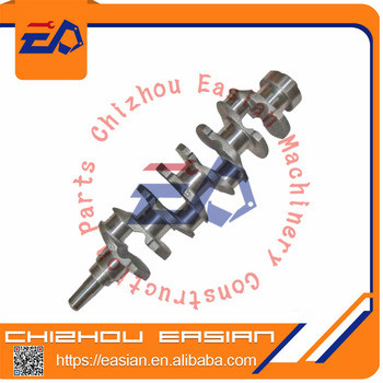 Engine parts 4D105-1 4D105-2 4D105-3 crankshaft 130-32-1111 6131-32-1101 crankshaft for KOMATSU