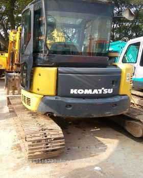 used mini excavator Komatsu PC55 hydraulic crawler excavator