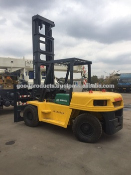 UsedJapanese komatsu forklift 8t fd80 , 8ton komatsu forklift