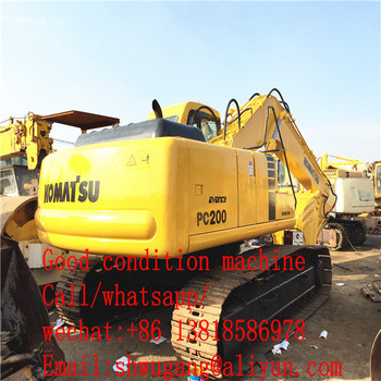 Used Komatsu PC200-6 Excavator, Used Komatsu Excavator PC200-6 PC220-6 heavy duty machines