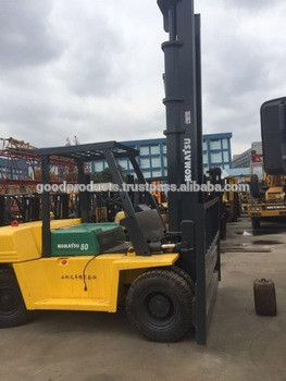 Used forklift turck komatsu 8t, located in shanghai avaiable now