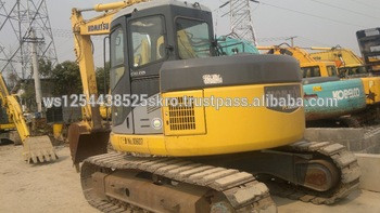 used komatsu excavator pc128us excavator made in Japan