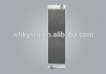 Water Cooling Aluminum Excavator Radiator for PC200-8