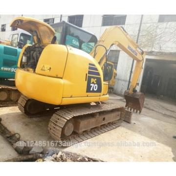 used komatsu pc70 pc70-8 excavator/komatsu mini excavator pc70/mini digger pc70