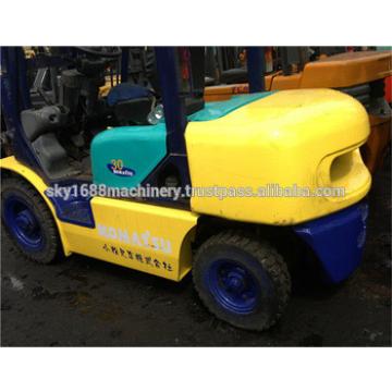 Hot sale komatsu 3t forklift for sale/ used japan forklift fd30 / komatsu diesel forklift 3t